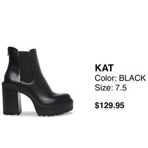 Steve Madden kat boots great condition